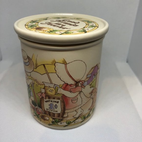 Vtg 1990 Watkins Country Kids Good Friends are Forever Mug and Coaster Set 10oz. - Picture 4 of 15